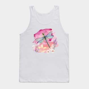 Abstract Dragonfly Tank Top